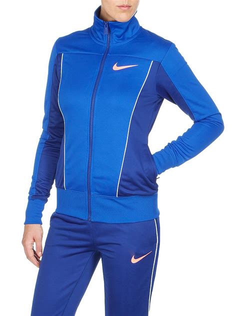 nike anzug damen dunkelblau|blauer jogging anzug.